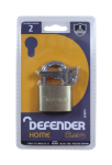 Defender 40mm Brass Padlock
